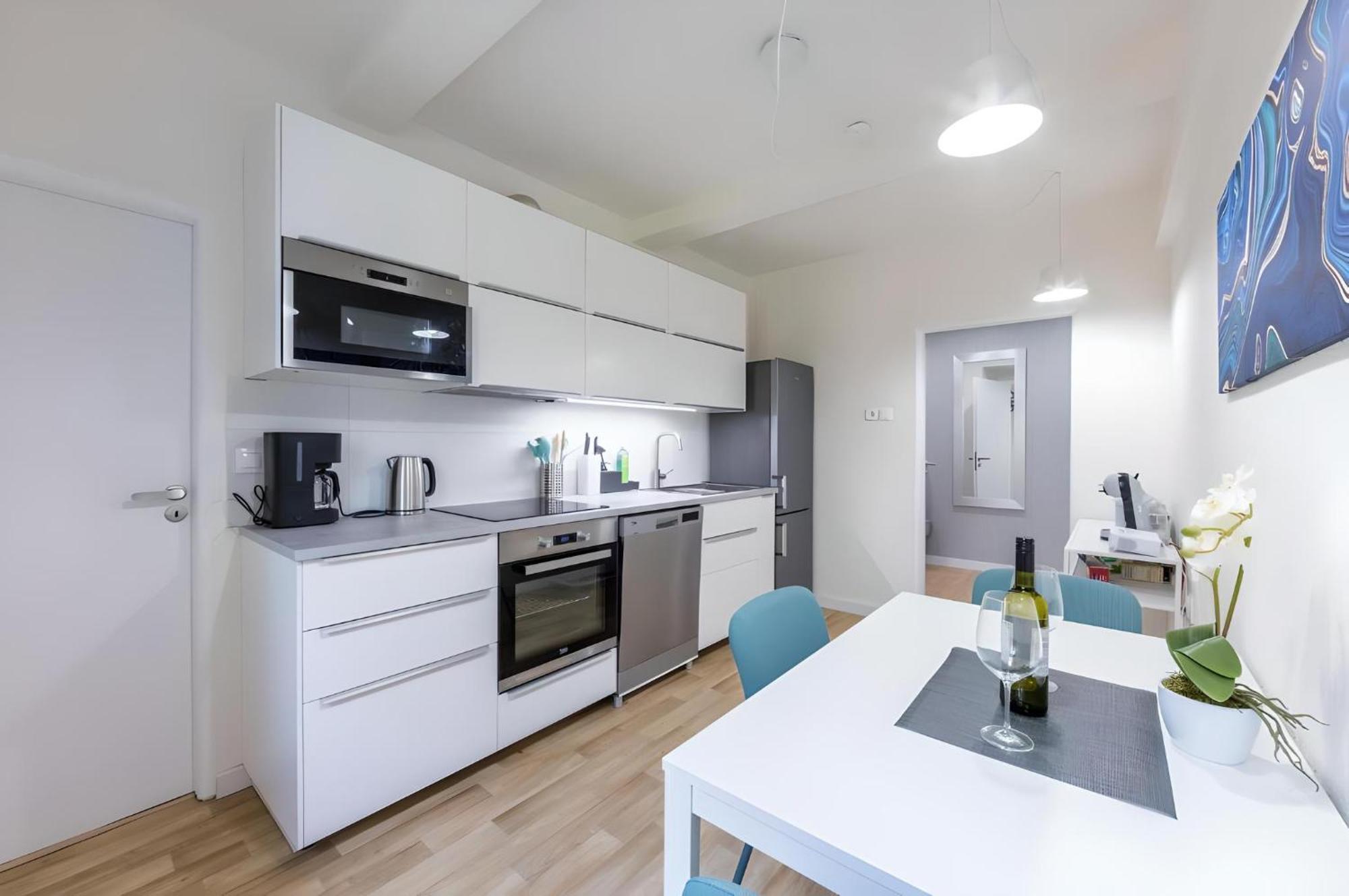Promenade View Apartment كارلوفي فاري المظهر الخارجي الصورة